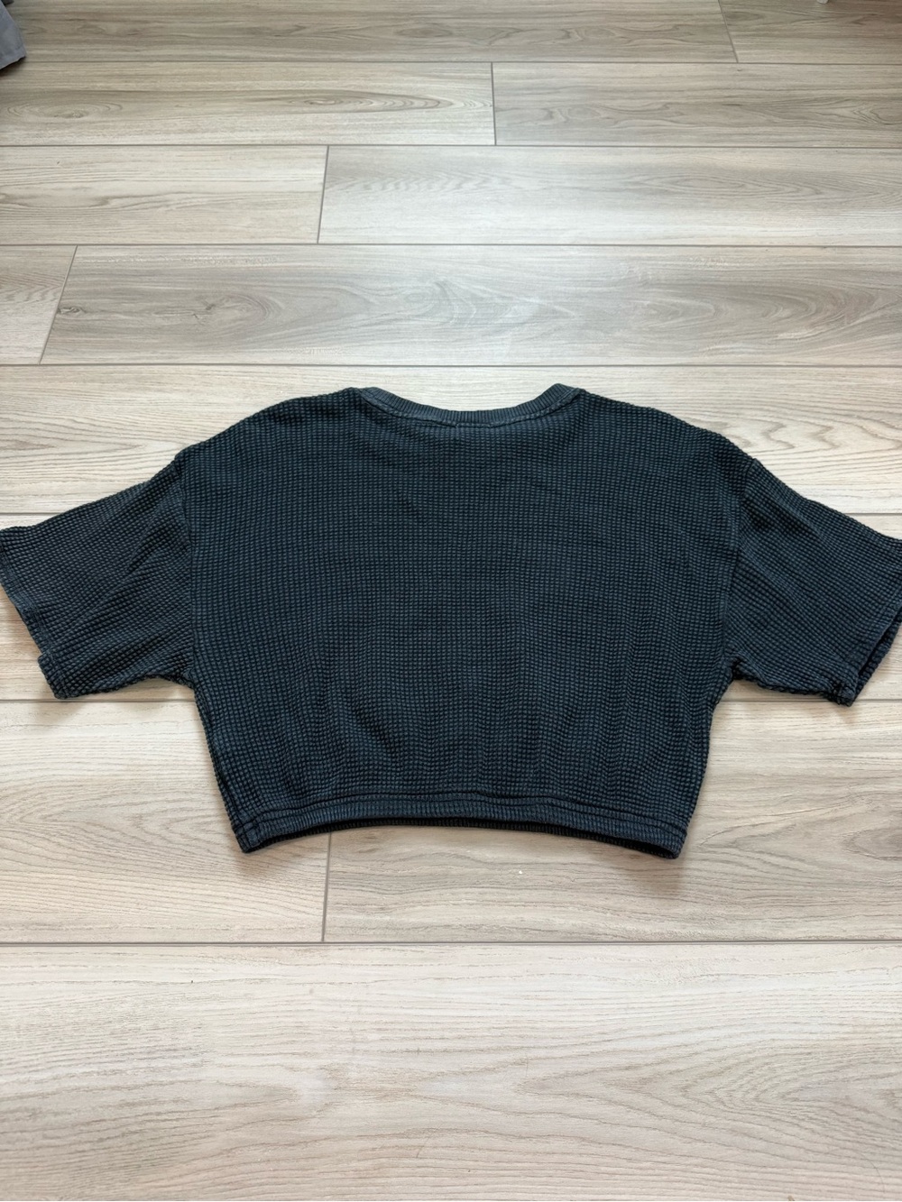Offline by Aerie Wow! Waffle Cinched T-Shirt - Picture 5 of 5